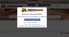 Desktop Screenshot of 360kmall.com
